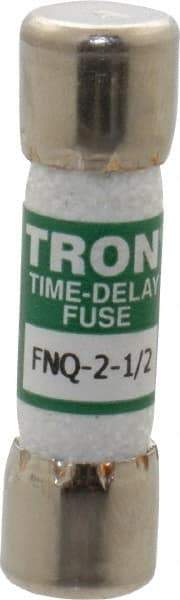 Cooper Bussmann - 500 VAC, 2.5 Amp, Time Delay General Purpose Fuse - Fuse Holder Mount, 1-1/2" OAL, 10 at AC kA Rating, 13/32" Diam - A1 Tooling