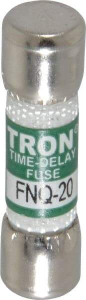 Cooper Bussmann - 500 VAC, 20 Amp, Time Delay General Purpose Fuse - Fuse Holder Mount, 1-1/2" OAL, 10 at AC kA Rating, 13/32" Diam - A1 Tooling