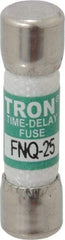 Cooper Bussmann - 500 VAC, 25 Amp, Time Delay General Purpose Fuse - Fuse Holder Mount, 1-1/2" OAL, 10 at AC kA Rating, 13/32" Diam - A1 Tooling