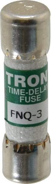 Cooper Bussmann - 500 VAC, 3 Amp, Time Delay General Purpose Fuse - Fuse Holder Mount, 1-1/2" OAL, 10 at AC kA Rating, 13/32" Diam - A1 Tooling