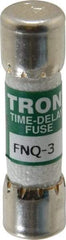 Cooper Bussmann - 500 VAC, 3 Amp, Time Delay General Purpose Fuse - Fuse Holder Mount, 1-1/2" OAL, 10 at AC kA Rating, 13/32" Diam - A1 Tooling