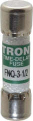 Cooper Bussmann - 500 VAC, 3.5 Amp, Time Delay General Purpose Fuse - Fuse Holder Mount, 1-1/2" OAL, 10 at AC kA Rating, 13/32" Diam - A1 Tooling