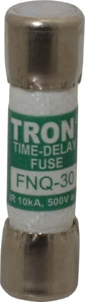 Cooper Bussmann - 500 VAC, 30 Amp, Time Delay General Purpose Fuse - Fuse Holder Mount, 1-1/2" OAL, 10 at AC kA Rating, 13/32" Diam - A1 Tooling