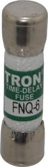 Cooper Bussmann - 500 VAC, 6 Amp, Time Delay General Purpose Fuse - Fuse Holder Mount, 1-1/2" OAL, 10 at AC kA Rating, 13/32" Diam - A1 Tooling