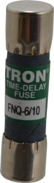 Cooper Bussmann - 500 VAC, 0.6 Amp, Time Delay General Purpose Fuse - Fuse Holder Mount, 1-1/2" OAL, 10 at AC kA Rating, 13/32" Diam - A1 Tooling