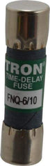 Cooper Bussmann - 500 VAC, 0.6 Amp, Time Delay General Purpose Fuse - Fuse Holder Mount, 1-1/2" OAL, 10 at AC kA Rating, 13/32" Diam - A1 Tooling