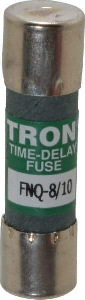 Cooper Bussmann - 500 VAC, 0.8 Amp, Time Delay General Purpose Fuse - Fuse Holder Mount, 1-1/2" OAL, 10 at AC kA Rating, 13/32" Diam - A1 Tooling