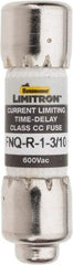 Cooper Bussmann - 300 VDC, 600 VAC, 1.3 Amp, Time Delay General Purpose Fuse - Fuse Holder Mount, 1-1/2" OAL, 200 at AC (RMS) kA Rating, 13/32" Diam - A1 Tooling