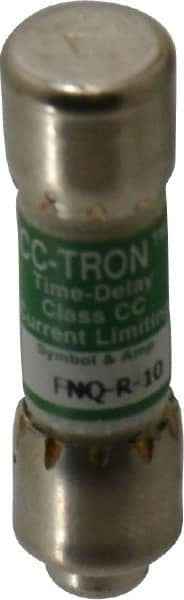 Cooper Bussmann - 300 VDC, 600 VAC, 10 Amp, Time Delay General Purpose Fuse - Fuse Holder Mount, 1-1/2" OAL, 200 at AC (RMS) kA Rating, 13/32" Diam - A1 Tooling