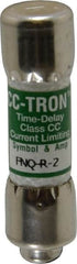 Cooper Bussmann - 300 VDC, 600 VAC, 2 Amp, Time Delay General Purpose Fuse - Fuse Holder Mount, 1-1/2" OAL, 200 at AC (RMS) kA Rating, 13/32" Diam - A1 Tooling