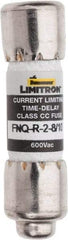 Cooper Bussmann - 300 VDC, 600 VAC, 2.8 Amp, Time Delay General Purpose Fuse - Fuse Holder Mount, 1-1/2" OAL, 200 at AC (RMS) kA Rating, 13/32" Diam - A1 Tooling