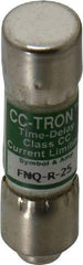 Cooper Bussmann - 300 VDC, 600 VAC, 25 Amp, Time Delay General Purpose Fuse - Fuse Holder Mount, 1-1/2" OAL, 200 at AC (RMS) kA Rating, 13/32" Diam - A1 Tooling