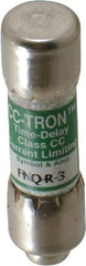 Cooper Bussmann - 300 VDC, 600 VAC, 3 Amp, Time Delay General Purpose Fuse - Fuse Holder Mount, 1-1/2" OAL, 200 at AC (RMS) kA Rating, 13/32" Diam - A1 Tooling