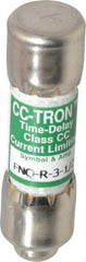 Cooper Bussmann - 300 VDC, 600 VAC, 3.5 Amp, Time Delay General Purpose Fuse - Fuse Holder Mount, 1-1/2" OAL, 200 at AC (RMS) kA Rating, 13/32" Diam - A1 Tooling