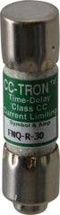 Cooper Bussmann - 300 VDC, 600 VAC, 30 Amp, Time Delay General Purpose Fuse - Fuse Holder Mount, 1-1/2" OAL, 200 at AC (RMS) kA Rating, 13/32" Diam - A1 Tooling