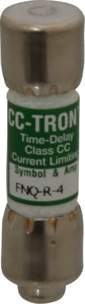 Cooper Bussmann - 300 VDC, 600 VAC, 4 Amp, Time Delay General Purpose Fuse - Fuse Holder Mount, 1-1/2" OAL, 200 at AC (RMS) kA Rating, 13/32" Diam - A1 Tooling