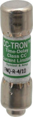 Cooper Bussmann - 300 VDC, 600 VAC, 0.4 Amp, Time Delay General Purpose Fuse - Fuse Holder Mount, 1-1/2" OAL, 200 at AC (RMS) kA Rating, 13/32" Diam - A1 Tooling