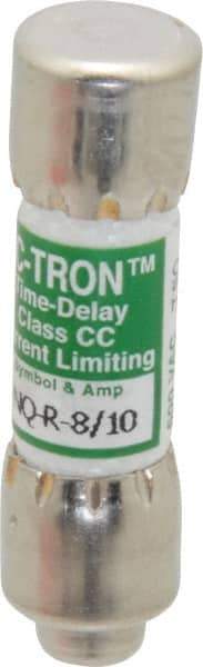 Cooper Bussmann - 300 VDC, 600 VAC, 0.8 Amp, Time Delay General Purpose Fuse - Fuse Holder Mount, 1-1/2" OAL, 200 at AC (RMS) kA Rating, 13/32" Diam - A1 Tooling