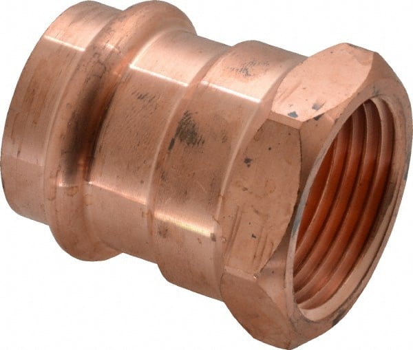 NIBCO - 1" Wrot Copper Pipe Adapter - Exact Industrial Supply