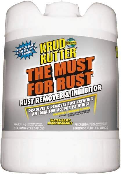 Krud Kutter - 5 Gal Jug Rust Remover - Removes Rust Deposits - A1 Tooling