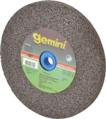 Norton - 36 Grit Aluminum Oxide Bench & Pedestal Grinding Wheel - 6" Diam x 1" Hole x 1/2" Thick, 6210 Max RPM, Very Coarse/Coarse Grade - A1 Tooling