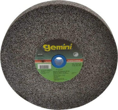 Norton - 24 Grit Aluminum Oxide Bench & Pedestal Grinding Wheel - 8" Diam x 1" Hole x 1" Thick, 3600 Max RPM, Very Coarse Grade - A1 Tooling