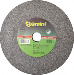 Norton - 36 Grit Aluminum Oxide Bench & Pedestal Grinding Wheel - 10" Diam x 1-1/4" Hole x 1-1/2" Thick, 2485 Max RPM, Very Coarse/Coarse Grade - A1 Tooling