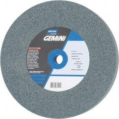 Norton - 80 Grit Silicon Carbide Bench & Pedestal Grinding Wheel - 6" Diam x 1" Hole x 3/4" Thick, 4140 Max RPM, Medium Grade - A1 Tooling