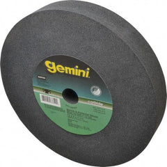 Norton - 60 Grit Silicon Carbide Bench & Pedestal Grinding Wheel - 12" Diam x 1-1/4" Hole x 2" Thick, 2070 Max RPM, Medium Grade - A1 Tooling