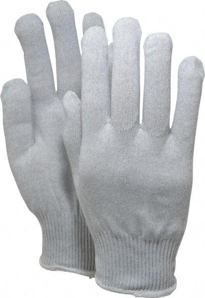 PRO-SAFE - Size XL (10) Electrostatic Dissipative (ESD) Fiber Yarns General Protection Work Gloves - For Static Control, Uncoated, Knit Wrist Cuff, Full Fingered, Gray, Paired - A1 Tooling