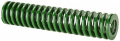 Dayton Lamina - 1-1/2" Hole Diam, 3/4" Rod Diam, 7" Free Length, Green Die Spring - 15 Lb Max Deflection, 2.8" Max Deflection, Light Duty, Chromium Vanadium Steel - A1 Tooling