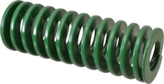 Dayton Lamina - 2" Hole Diam, 1" Rod Diam, 5-1/2" Free Length, Green Die Spring - 36 Lb Max Deflection, 2.2" Max Deflection, Light Duty, Chromium Vanadium Steel - A1 Tooling