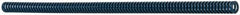 Dayton Lamina - 1/2" Hole Diam, 9/32" Rod Diam, 12" Free Length, Blue Die Spring - 1.24 Lb Max Deflection, 4.5" Max Deflection, Medium Duty, Chromium Vanadium Steel - A1 Tooling