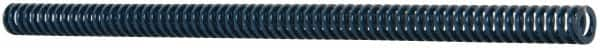 Dayton Lamina - 5/8" Hole Diam, 11/32" Rod Diam, 12" Free Length, Blue Die Spring - 2.36 Lb Max Deflection, 4.5" Max Deflection, Medium Duty, Chromium Vanadium Steel - A1 Tooling