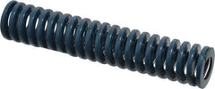 Dayton Lamina - 1" Hole Diam, 1/2" Rod Diam, 5" Free Length, Blue Die Spring - 15 Lb Max Deflection, 1.88" Max Deflection, Medium Duty, Chromium Vanadium Steel - A1 Tooling