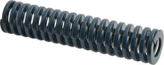 Dayton Lamina - 1-1/4" Hole Diam, 5/8" Rod Diam, 5-1/2" Free Length, Blue Die Spring - 21.4 Lb Max Deflection, 2.05" Max Deflection, Medium Duty, Chromium Vanadium Steel - A1 Tooling