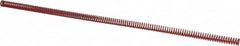 Dayton Lamina - 3/8" Hole Diam, 3/16" Rod Diam, 12" Free Length, Red Die Spring - 1.07 Lb Max Deflection, 3.6" Max Deflection, Heavy Duty, Chromium Vanadium Steel - A1 Tooling