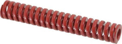 Dayton Lamina - 3/4" Hole Diam, 3/8" Rod Diam, 4-1/2" Free Length, Red Die Spring - 23.7 Lb Max Deflection, 1.35" Max Deflection, Heavy Duty, Chromium Vanadium Steel - A1 Tooling