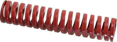 Dayton Lamina - 1" Hole Diam, 1/2" Rod Diam, 4-1/2" Free Length, Red Die Spring - 37.1 Lb Max Deflection, 1.35" Max Deflection, Heavy Duty, Chromium Vanadium Steel - A1 Tooling