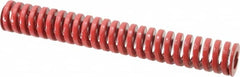 Dayton Lamina - 1" Hole Diam, 1/2" Rod Diam, 7" Free Length, Red Die Spring - 23.5 Lb Max Deflection, 2.1" Max Deflection, Heavy Duty, Chromium Vanadium Steel - A1 Tooling