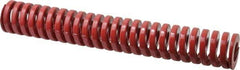 Dayton Lamina - 1-1/2" Hole Diam, 3/4" Rod Diam, 10" Free Length, Red Die Spring - 34.6 Lb Max Deflection, 3" Max Deflection, Heavy Duty, Chromium Vanadium Steel - A1 Tooling