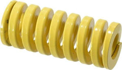 Dayton Lamina - 1-1/2" Hole Diam, 3/4" Rod Diam, 3-1/2" Free Length, Yellow Die Spring - 160 Lb Max Deflection, 0.88" Max Deflection, Extra Heavy Duty, Chromium Vanadium Steel - A1 Tooling