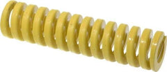 Dayton Lamina - 1-1/2" Hole Diam, 3/4" Rod Diam, 6" Free Length, Yellow Die Spring - 88.7 Lb Max Deflection, 1.5" Max Deflection, Extra Heavy Duty, Chromium Vanadium Steel - A1 Tooling