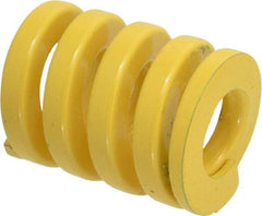 Dayton Lamina - 2" Hole Diam, 1" Rod Diam, 2-1/2" Free Length, Yellow Die Spring - 414 Lb Max Deflection, 0.63" Max Deflection, Extra Heavy Duty, Chromium Vanadium Steel - A1 Tooling