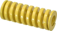 Dayton Lamina - 2" Hole Diam, 1" Rod Diam, 5" Free Length, Yellow Die Spring - 179 Lb Max Deflection, 1.25" Max Deflection, Extra Heavy Duty, Chromium Vanadium Steel - A1 Tooling