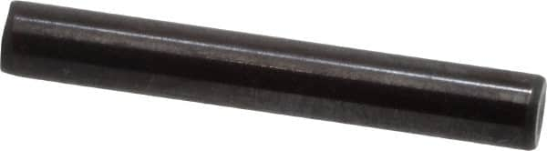 Holo-Krome - 1/8" Diam x 7/8" Pin Length Grade 8 Alloy Steel Standard Dowel Pin - Black Luster Finish, C 47-58 & C 60 (Surface) Hardness, 1 Beveled & 1 Rounded End - A1 Tooling