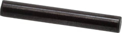 Holo-Krome - 1/8" Diam x 7/8" Pin Length Grade 8 Alloy Steel Standard Dowel Pin - Black Luster Finish, C 47-58 & C 60 (Surface) Hardness, 1 Beveled & 1 Rounded End - A1 Tooling