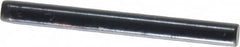 Holo-Krome - 1/8" Diam x 1-1/4" Pin Length Grade 8 Alloy Steel Standard Dowel Pin - Black Luster Finish, C 47-58 & C 60 (Surface) Hardness, 1 Beveled & 1 Rounded End - A1 Tooling