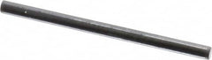 Holo-Krome - 1/8" Diam x 2" Pin Length Grade 8 Alloy Steel Standard Dowel Pin - Black Luster Finish, C 47-58 & C 60 (Surface) Hardness, 1 Beveled & 1 Rounded End - A1 Tooling