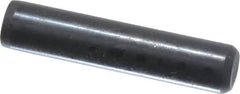 Holo-Krome - 3/16" Diam x 7/8" Pin Length Grade 8 Alloy Steel Standard Dowel Pin - Black Luster Finish, C 47-58 & C 60 (Surface) Hardness, 1 Beveled & 1 Rounded End - A1 Tooling